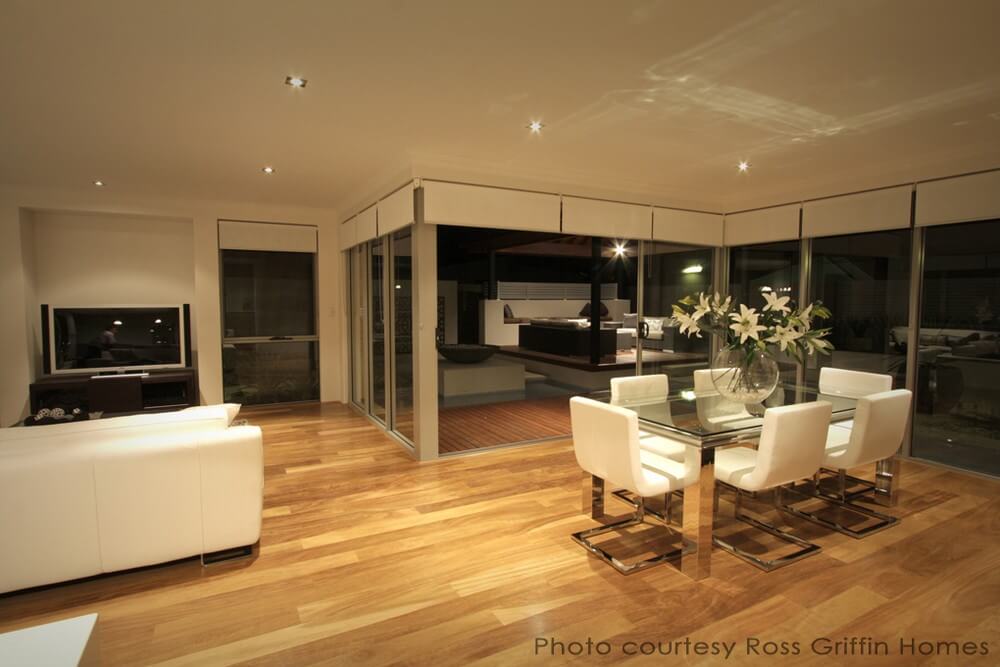 Oak Wood Lounge Flooring Floor Sanding and Polishing Perth
